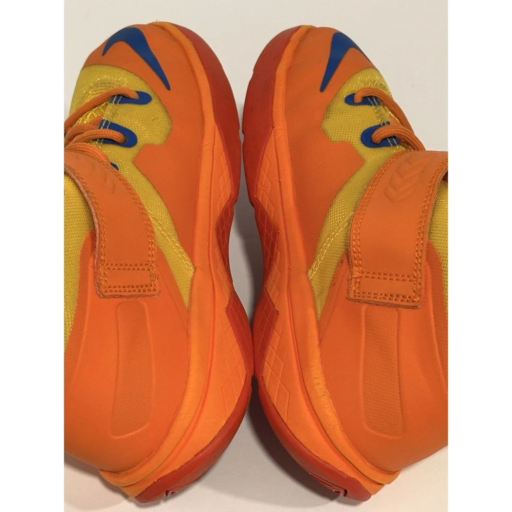 Nike Zoom Hyperrev Total Orange Yellow Blue 653646-700 Size 2Y Lebron‎ Sneakers